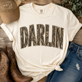 DARLIN Camo Tee – Mossy Oak Bottomland Inspired Shirt | Southern Graphic T-Shirt | Comfort Colors Unisex Tee